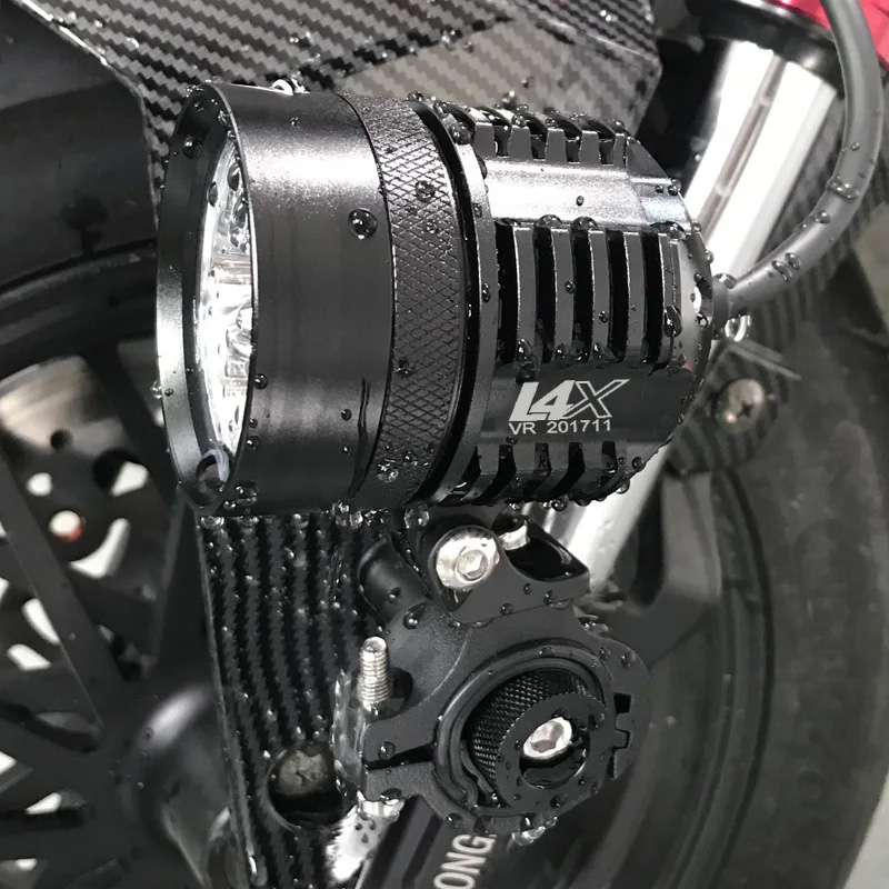 Двухцветная светодиодная строб – обзор и цена Universal Motorcycle Led Headlight Projector