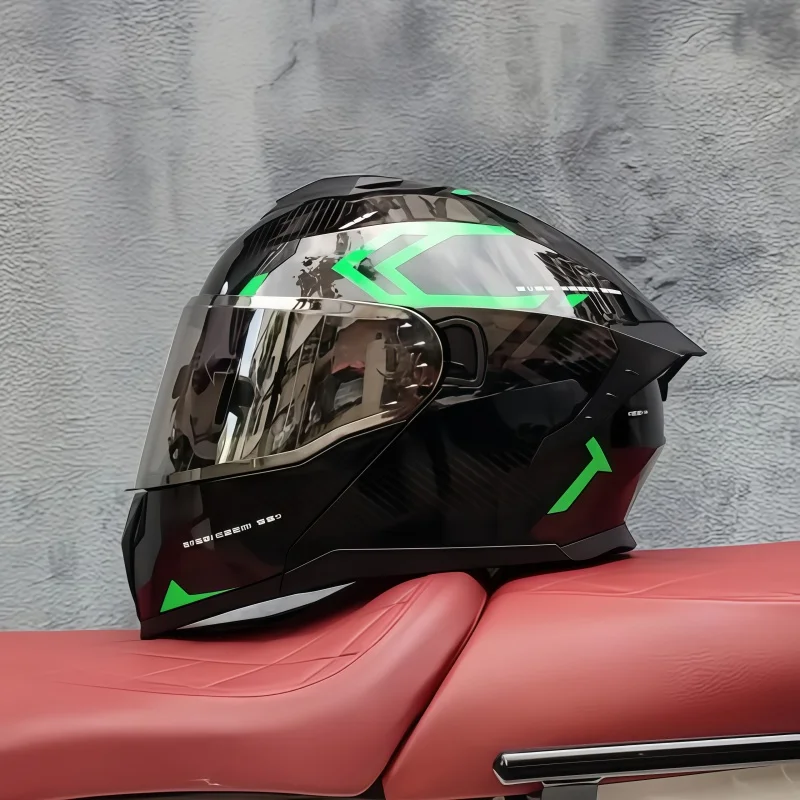Универсальный мотошлем для муж – обзор и цена Dual Visor Motorcycle Racing Helmet